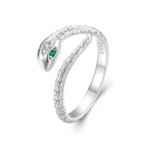 (immagine per) Anello aperto a serpente di stile Pandora - BSR440