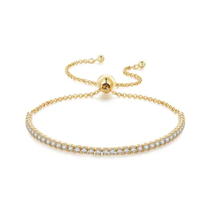 (immagine per) Braccialetto placcato in oro Pandora Style Affectionately - SCB029-B