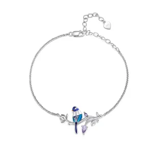 (immagine per) Braccialetto stile Pandora con Martin Pescatore - BSB127