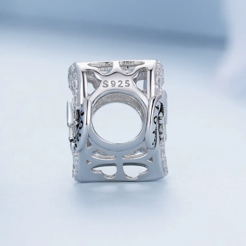 (immagine per) Charm a forma di cuore eterno nello stile Pandora - BSC853 - Visualizza 3