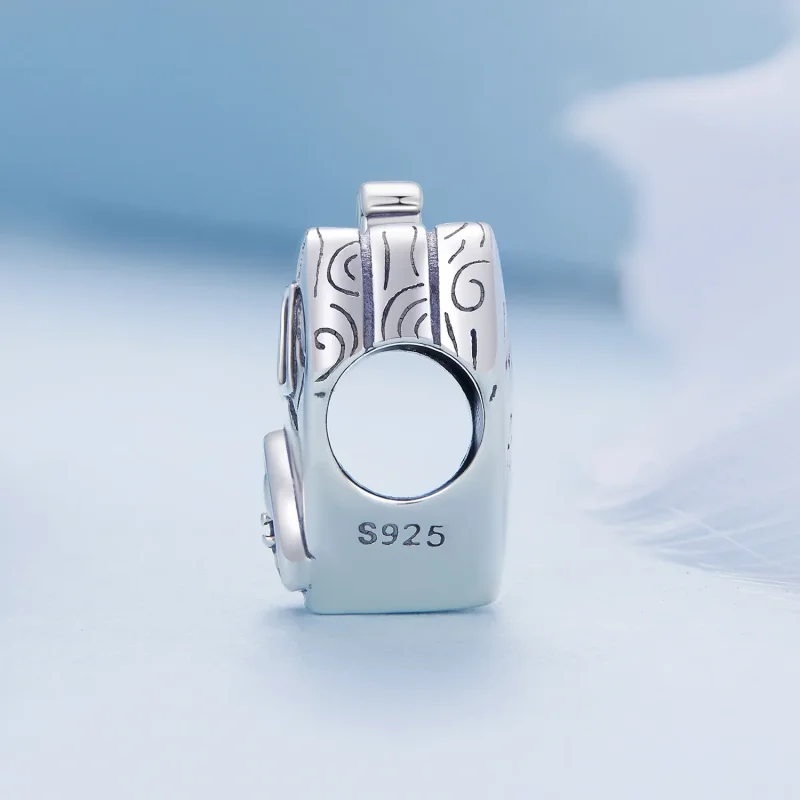 (immagine per) Charm a forma di cuore in stile Pandora a forma di casa - BSC871 - Visualizza 3