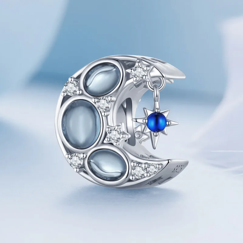 (immagine per) Charm a forma di luna stile Pandora - BSC872 - Visualizza 2