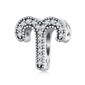 Charm del segno zodiacale Ariete fortunato nello stile Pandora - SCC2516-1 (immagine per) Charm del segno zodiacale Ariete fortunato nello stile Pandora - SCC2516-1