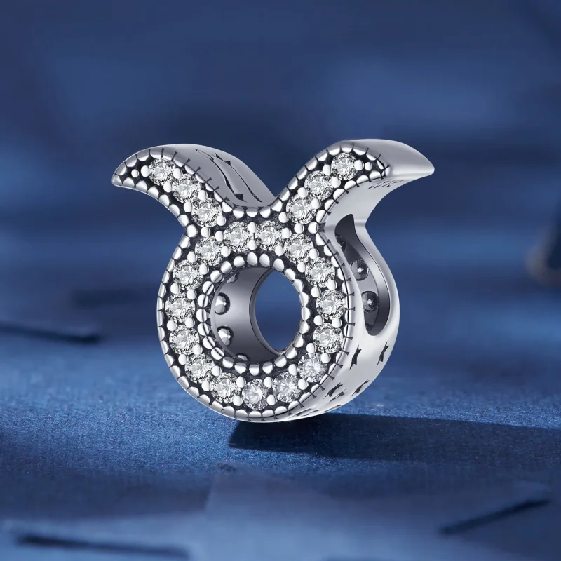 (immagine per) Charm dello zodiaco fortunato di stile Pandora Taurus - SCC2516-2 - Visualizza 2