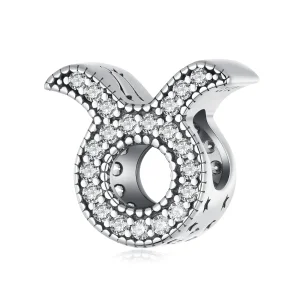 Charm dello zodiaco fortunato di stile Pandora Taurus - SCC2516-2 (immagine per) Charm dello zodiaco fortunato di stile Pandora Taurus - SCC2516-2