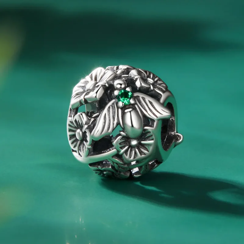 (immagine per) Charm fortunato a forma di ape nello stile di Pandora - SCC2525 - Visualizza 2