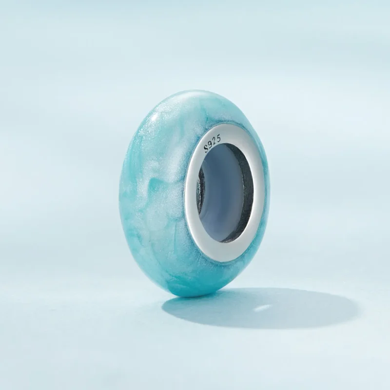 (immagine per) Charm in stile Pandora con spaziatore in gel di silice - SCC1450-BGP - Visualizza 2