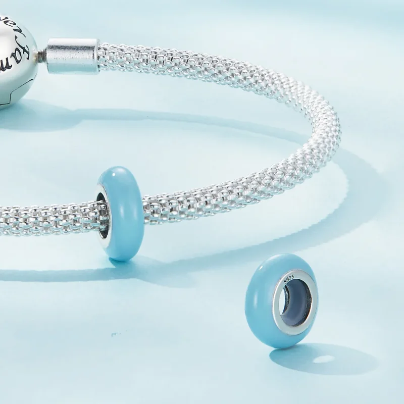 (immagine per) Charm Spacer in gel di silice stile Pandora - SCC1450-GB - Visualizza 4