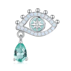 (immagine per) Charm stile Pandora con occhio diabolico - BSC856