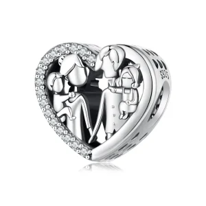 Ciondolo Famiglia Stile Pandora - SCC2514 (immagine per) Ciondolo Famiglia Stile Pandora - SCC2514