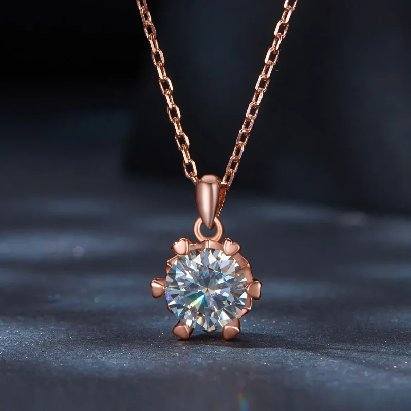 (immagine per) Collana di stile Pandora con lussuoso Moissanite - MSN006-C - Visualizza 3