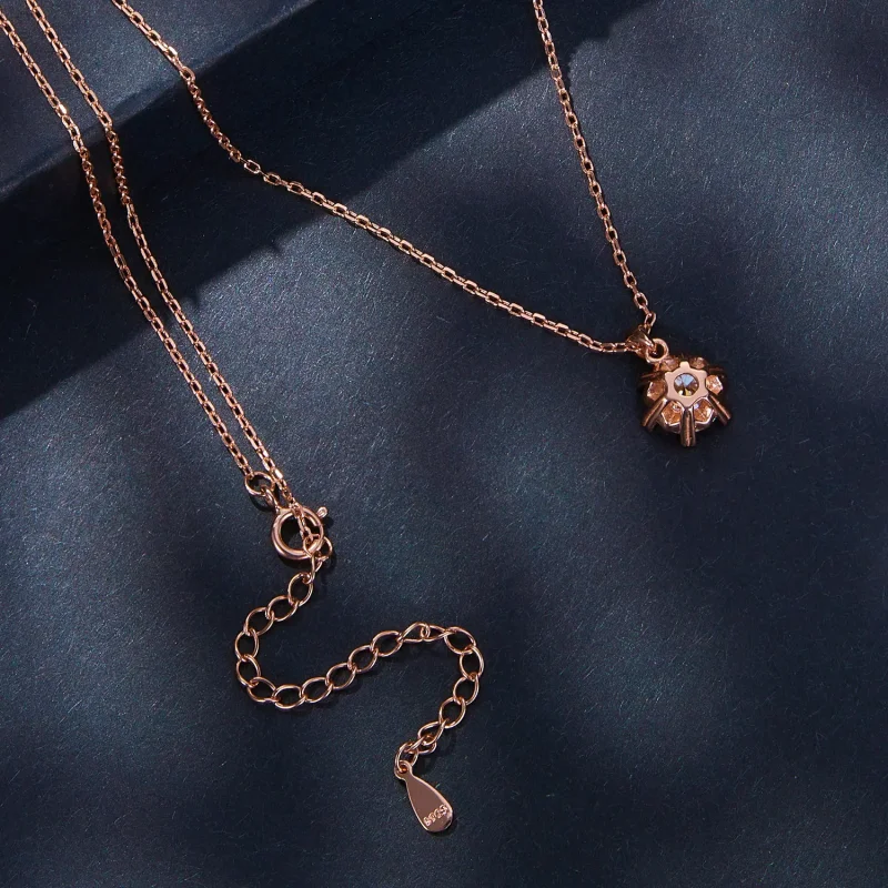 (immagine per) Collana di stile Pandora con lussuoso Moissanite - MSN006-C - Visualizza 4