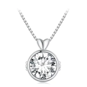 (immagine per) Collana di stile Pandora con moissanite da 1 carato - MSN013