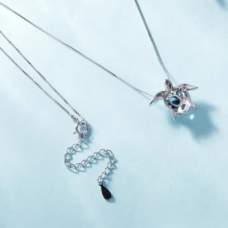 (immagine per) Collana di stile Pandora con tartaruga marina - BSN331 - Visualizza 4