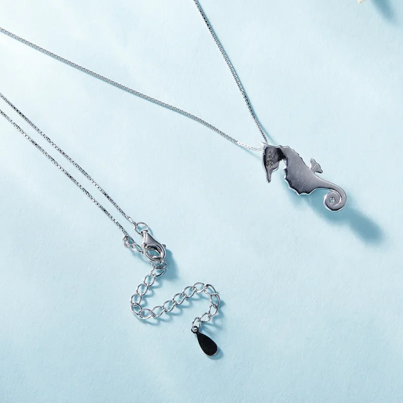 (immagine per) Collana stile Pandora con Cavalluccio Marino - BSN332 - Visualizza 4