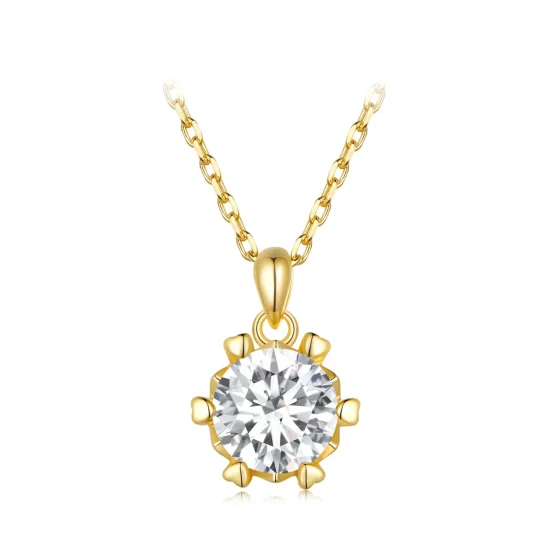 (immagine per) Collana stile Pandora con lussuoso Moissanite - MSN006-B