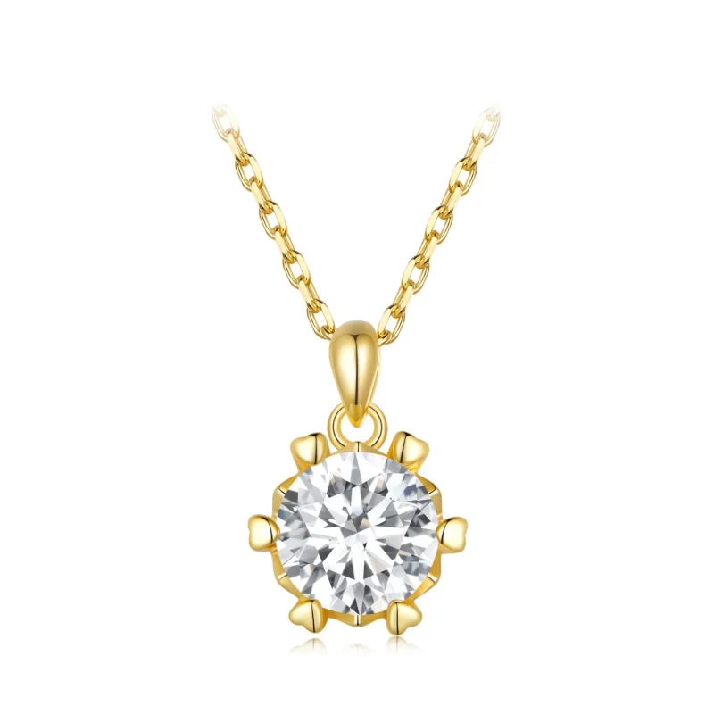 (immagine per) Collana stile Pandora con lussuoso Moissanite - MSN006-B