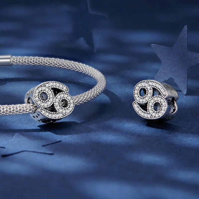 (immagine per) Pandora Stile Cancer Fortunato Zodiac Charm - SCC2516-4 - Visualizza 4