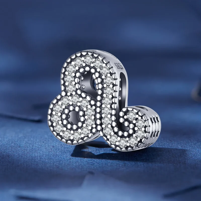 (immagine per) Pandora Stile Ciondolo Fortunato dello Zodiaco di Leone - SCC2516-5 - Visualizza 2