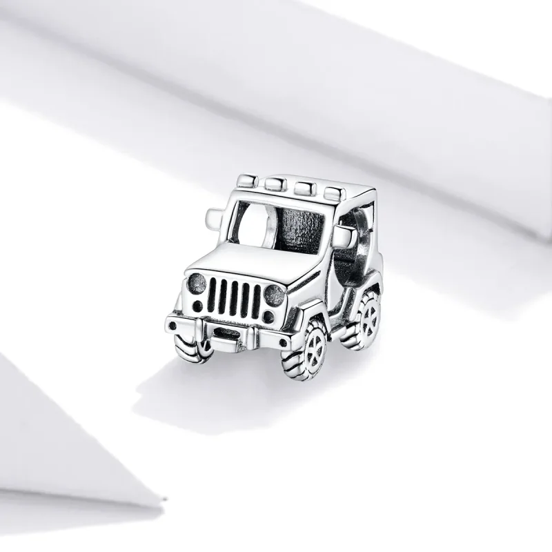 (immagine per) Pandora Stile Ciondolo Jeep - BSC382 - Visualizza 2