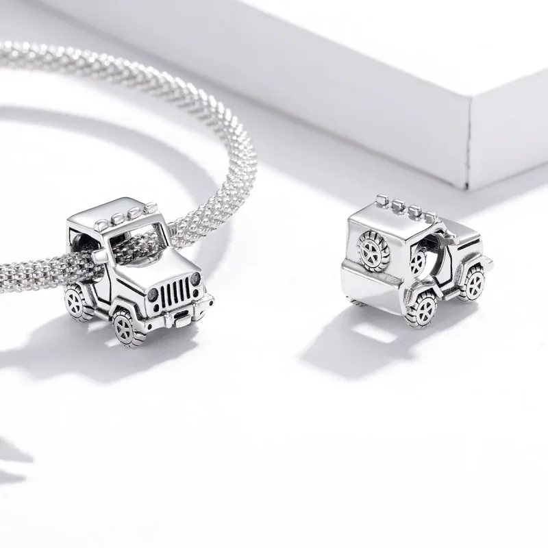 (immagine per) Pandora Stile Ciondolo Jeep - BSC382 - Visualizza 4