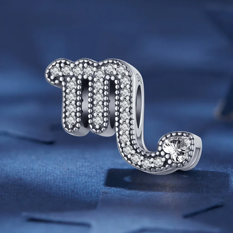 (immagine per) Pandora Stile Ciondolo Segno Zodiacale Fortunato Scorpione - SCC2516-8 - Visualizza 2