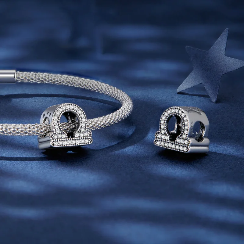 (immagine per) Pandora Stile Libra Amuleto Fortunato dello Zodiaco - SCC2516-7 - Visualizza 4