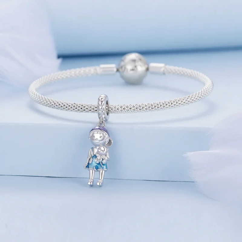 (immagine per) Pendente Charm Stile Pandora Bambino - BSC877 - Visualizza 3