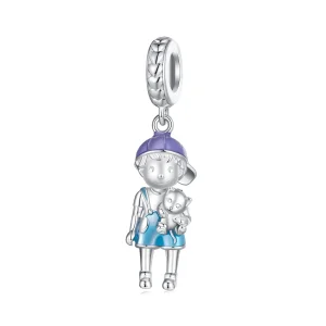 (immagine per) Pendente Charm Stile Pandora Bambino - BSC877