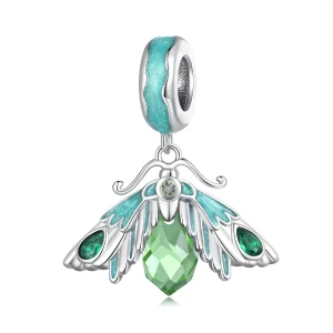 (immagine per) Pendente charm stile Pandora con farfalla - BSC866