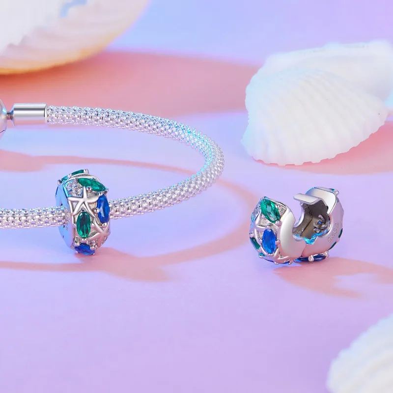 (immagine per) Stile Pandora Clip Stella Marina - BSC847 - Visualizza 4