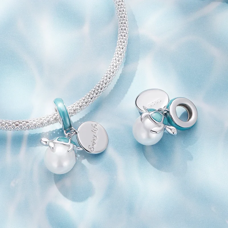 (immagine per) Stile Pandora Goditi la vita delle tartarughe marine Ciondolo Charm - SCC2506 - Visualizza 4
