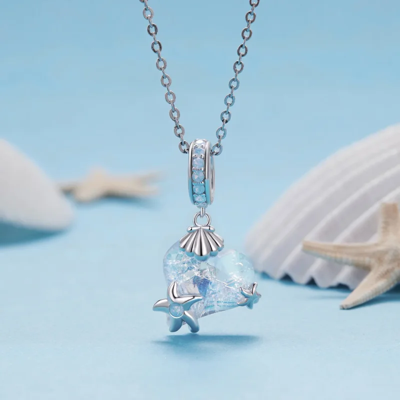 (immagine per) Stile Pandora Il Ciondolo Charm del Mondo Sottomarino - BSC869 - Visualizza 2