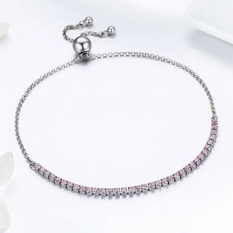 (immagine per) Bracciale tipo Pandora Accompagnare elegante - SCB045 - Visualizza 4