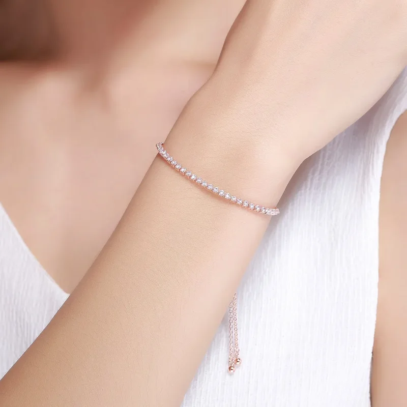 (immagine per) Bracciale tipo Pandora Accompagnare elegante - SCB046 - Visualizza 2