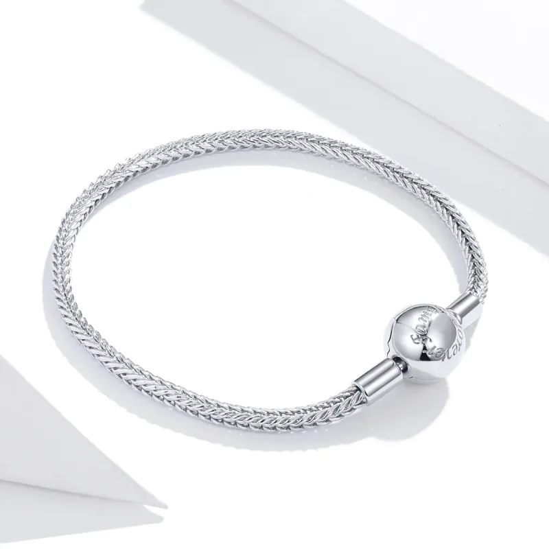 (immagine per) Bracciale tipo Pandora ama per sempre la catena del serpente - SCB201 - Visualizza 3