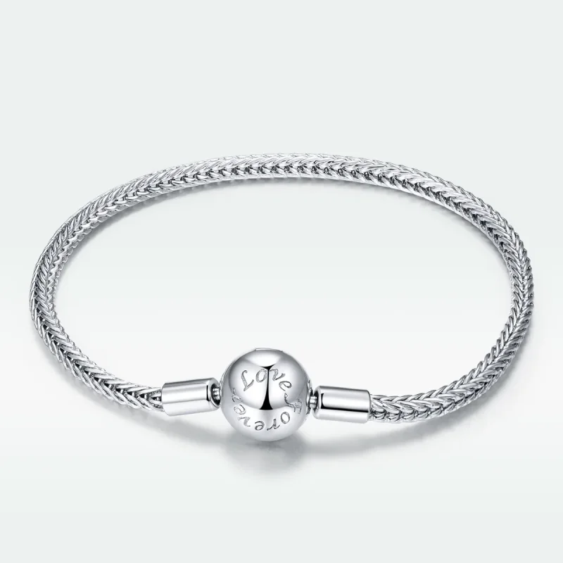 (immagine per) Bracciale tipo Pandora ama per sempre la catena del serpente - SCB201 - Visualizza 5