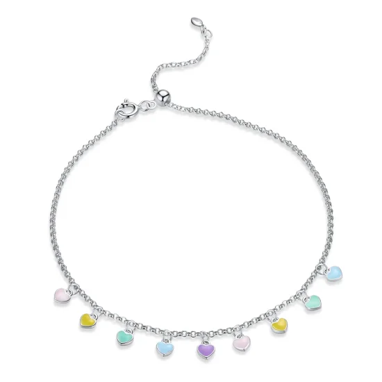 (immagine per) Bracciale tipo Pandora Amore arcobaleno - SCT020