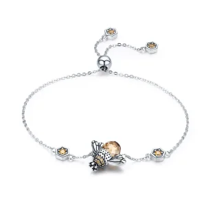 (immagine per) Bracciale tipo Pandora Ape danzante - SCB043