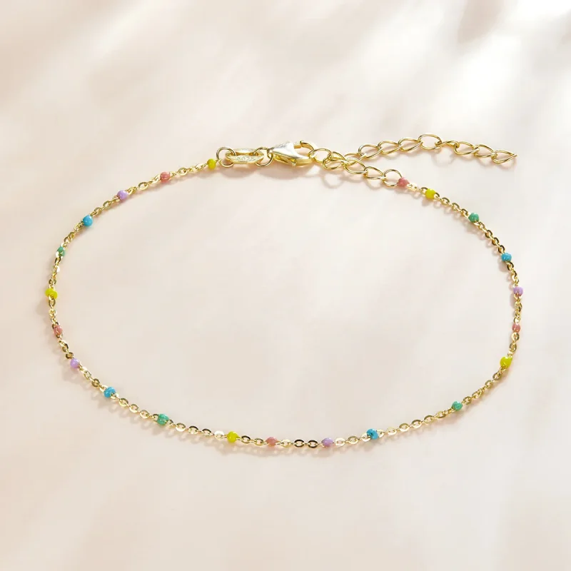(immagine per) Bracciale tipo Pandora Arcobaleno - SCB211 - Visualizza 4