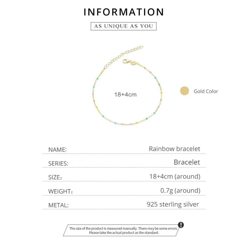 (immagine per) Bracciale tipo Pandora Arcobaleno - SCB211 - Visualizza 8