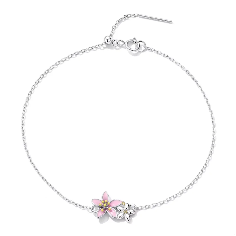 (immagine per) Bracciale tipo Pandora Bella Sakura - SCB232 - Visualizza 2