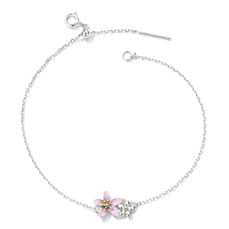 (immagine per) Bracciale tipo Pandora Bella Sakura - SCB232 - Visualizza 3