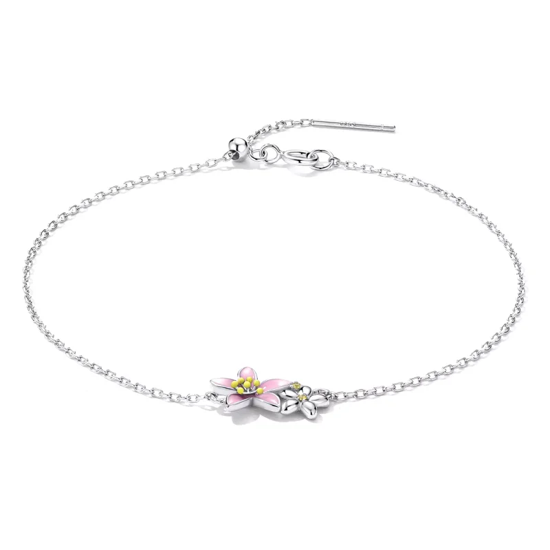 (immagine per) Bracciale tipo Pandora Bella Sakura - SCB232 - Visualizza 4