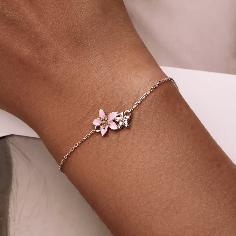 (immagine per) Bracciale tipo Pandora Bella Sakura - SCB232 - Visualizza 5
