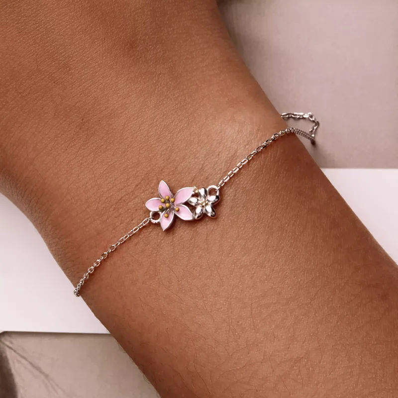 (immagine per) Bracciale tipo Pandora Bella Sakura - SCB232 - Visualizza 6