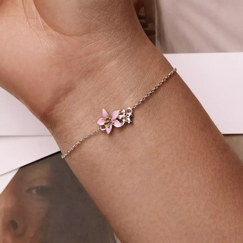 (immagine per) Bracciale tipo Pandora Bella Sakura - SCB232 - Visualizza 7