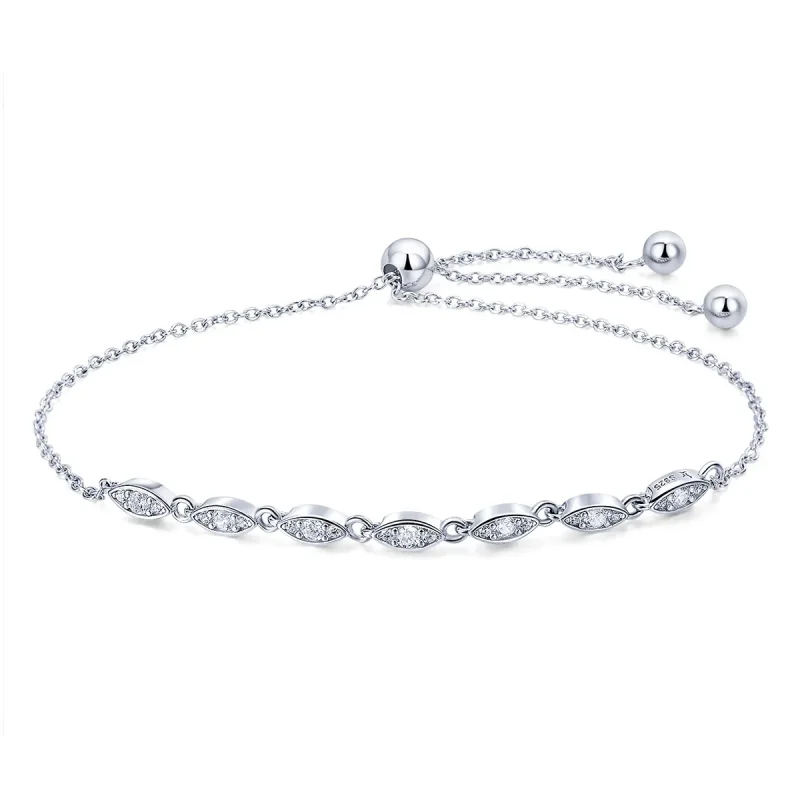 (immagine per) Bracciale tipo Pandora Bellezza della semplicità - SCB086