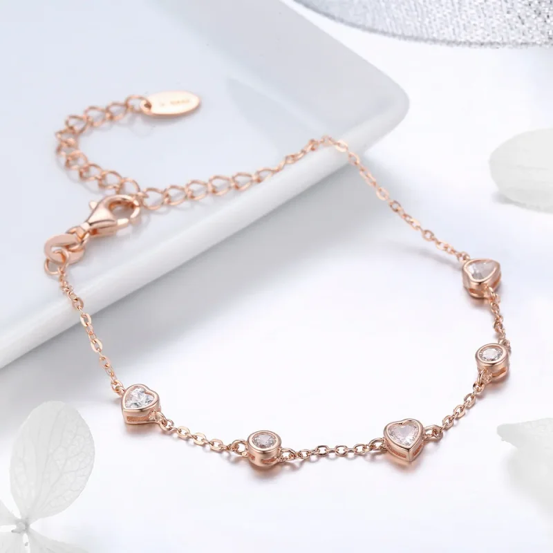 (immagine per) Bracciale tipo Pandora Bellezza della semplicità - SCB097 - Visualizza 4