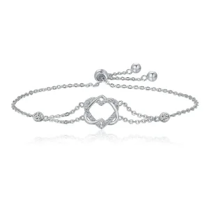 (immagine per) Bracciale tipo Pandora Cardiogramma d'amore - SCB022